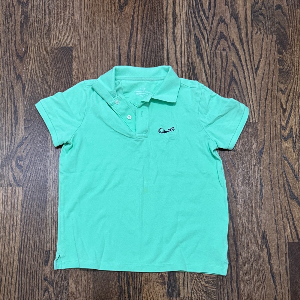 Vineyard Vines Mint Polo Shirt for Kids